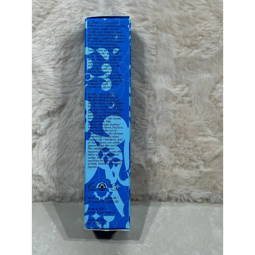 Amika Water Sign Hydrating Hair Oil 1.7 oz 50ml New in Box Moisturizing